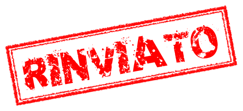 rinviato